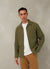 Long Sleeve Cuban Linen Shirt | Forest