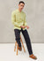 Long Sleeve Cotton Shirt | Pistachio