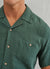 Cuban Linen Shirt | Dark Green