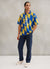 1991-92 Umbro Shirt | Percival x Classic Football Shirts | Blue with Yellow