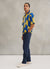 1991-92 Umbro Shirt | Percival x Classic Football Shirts | Blue with Yellow