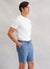 Linen Shorts | Blue