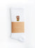 Good Luck Cat Socks | White