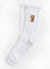 Good Luck Cat Socks | White
