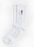 Spaceman Socks | White