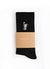 Percival Moka Espresso Socks | Black
