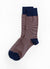 Socks | Coral Stripe