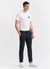 T Shirt | Monstera Embroidery | White