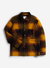 Blanket Overshirt | Check Wool | Yellow