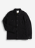Blanket Overshirt | Casentino Wool | Black