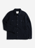 Blanket Overshirt | Casentino Wool | Navy