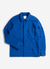 Blanket Overshirt | Casentino Wool | Electric Blue