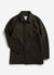 Pea Coat | Melton Wool Blend | Olive