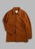 Pea Coat | Boucle Wool Blend | Rust