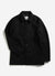 Pea Coat | Melton Wool Blend | Black