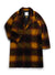 Trench Coat | Check Wool | Yellow