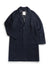 Trench Coat | Boucle Wool Blend | Navy