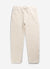 Waffle Everyday Trousers | Textured Cotton | Ecru