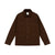 Workshirt | Espresso Twill With Cord Collar