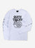Quite Tricky Long Sleeve T Shirt | Percival x Harry Lambert | White