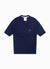 Resort Short Sleeve Knitted Shirt | Navy