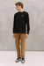 Long Sleeve T Shirt  | Red Bat | The Batman x Percival | Black