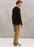 Long Sleeve T Shirt  | Red Bat | The Batman x Percival | Black