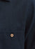 Tapestry Cuban Linen Shirt | A Roman Lane | Navy