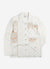 Fairy Tale Tapestry Long Sleeve Cuban Shirt | White
