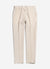 Straight Leg Linen Trousers | Natural