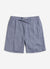 Linen Shorts | Ghost Blue