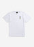 Wild Flower T Shirt | Embroidered Organic Cotton | White